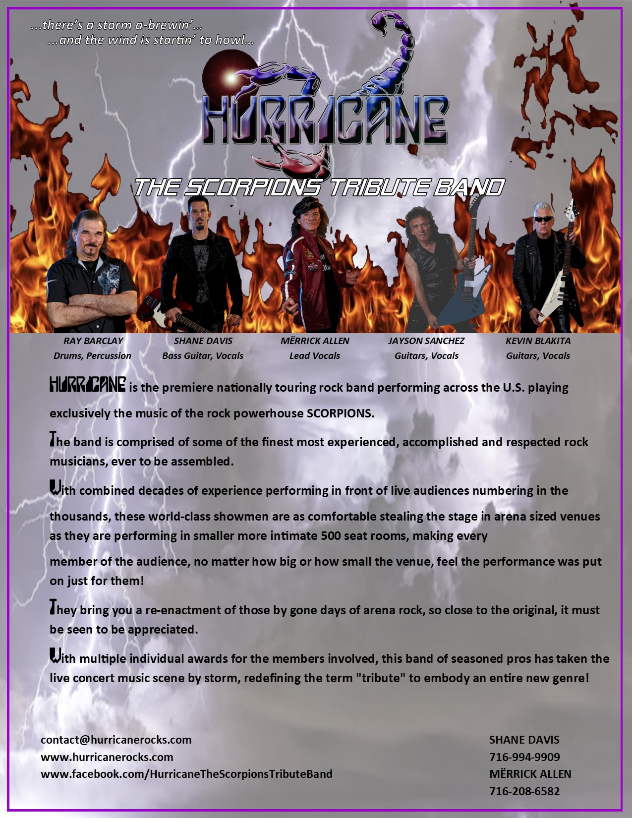 HURRICANE One-Sheet